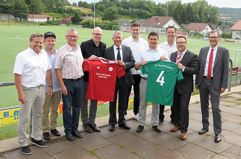 Faber wird Hauptsponsor des SV Auersmacher e.V.