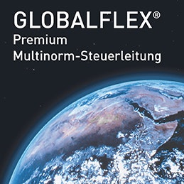 Globalflex ® Premium Multinorm-Steuerleitung - für den Einsatz weltweit.